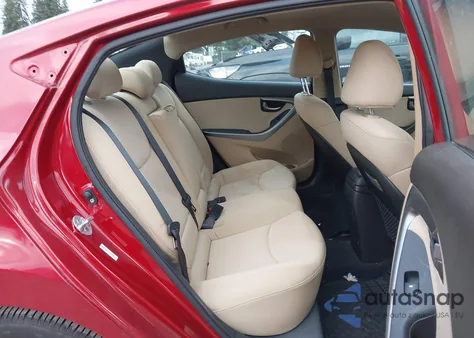 2012 Hyundai Elantra Gls (Ulsan Plant) из США, поврежденный, VIN KMHDH4AE3CU214341